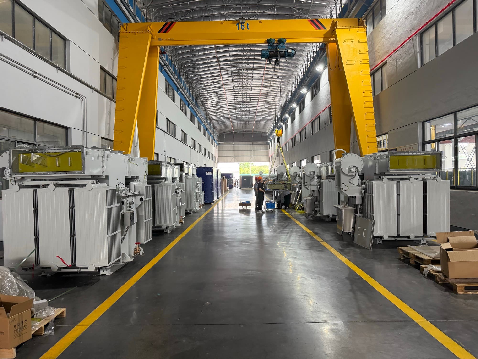 Transformer assembly bay
